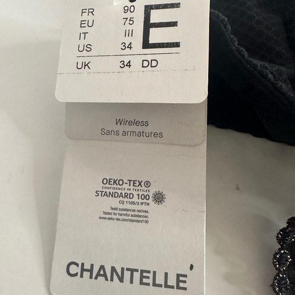 Chantelle Black Sheer Underwire Bra - Picture 5 of 11